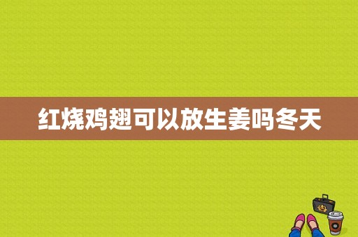 紅燒雞翅可以放生姜嗎冬天