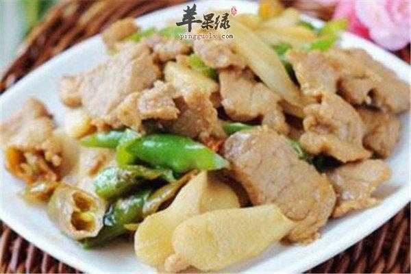 生姜炒肉干（生姜炒肉是什么意思）