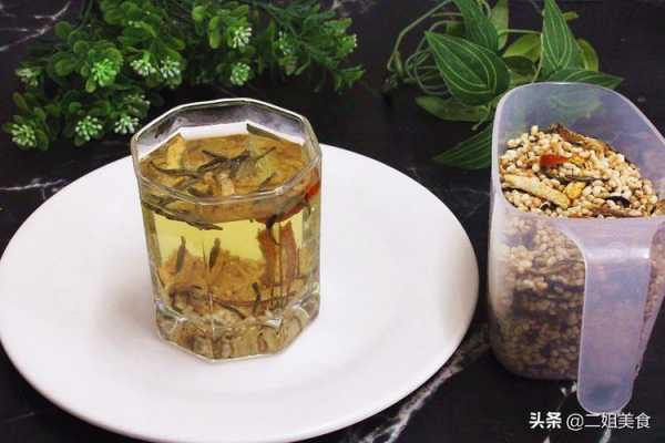 生姜炒米可以再放點(diǎn)綠茶嗎（生姜和米炒來泡喝茶有什么作用）-圖1