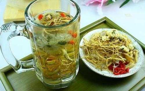 桑葉菊花麥冬和生姜一起煮（麥冬桑葉菊花陳皮黃芪代茶飲功效）