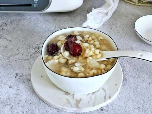 薏米紅豆生姜大棗茶的功效（薏米紅棗生姜粥吃有什么作用）