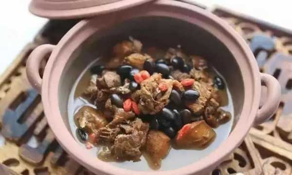 黑豆燉羊肉生姜射多少次